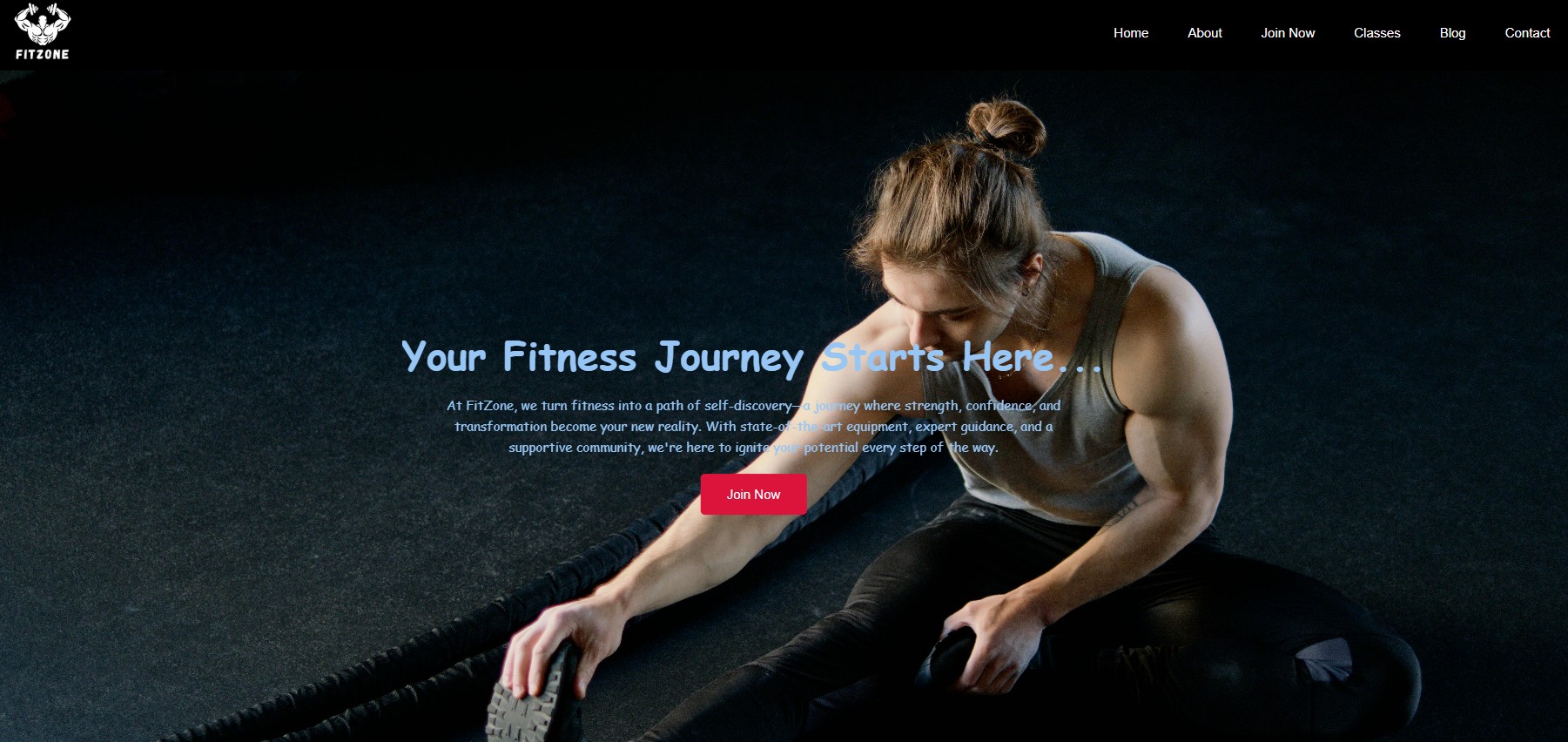 FitZone Fitness Center project screenshots 1